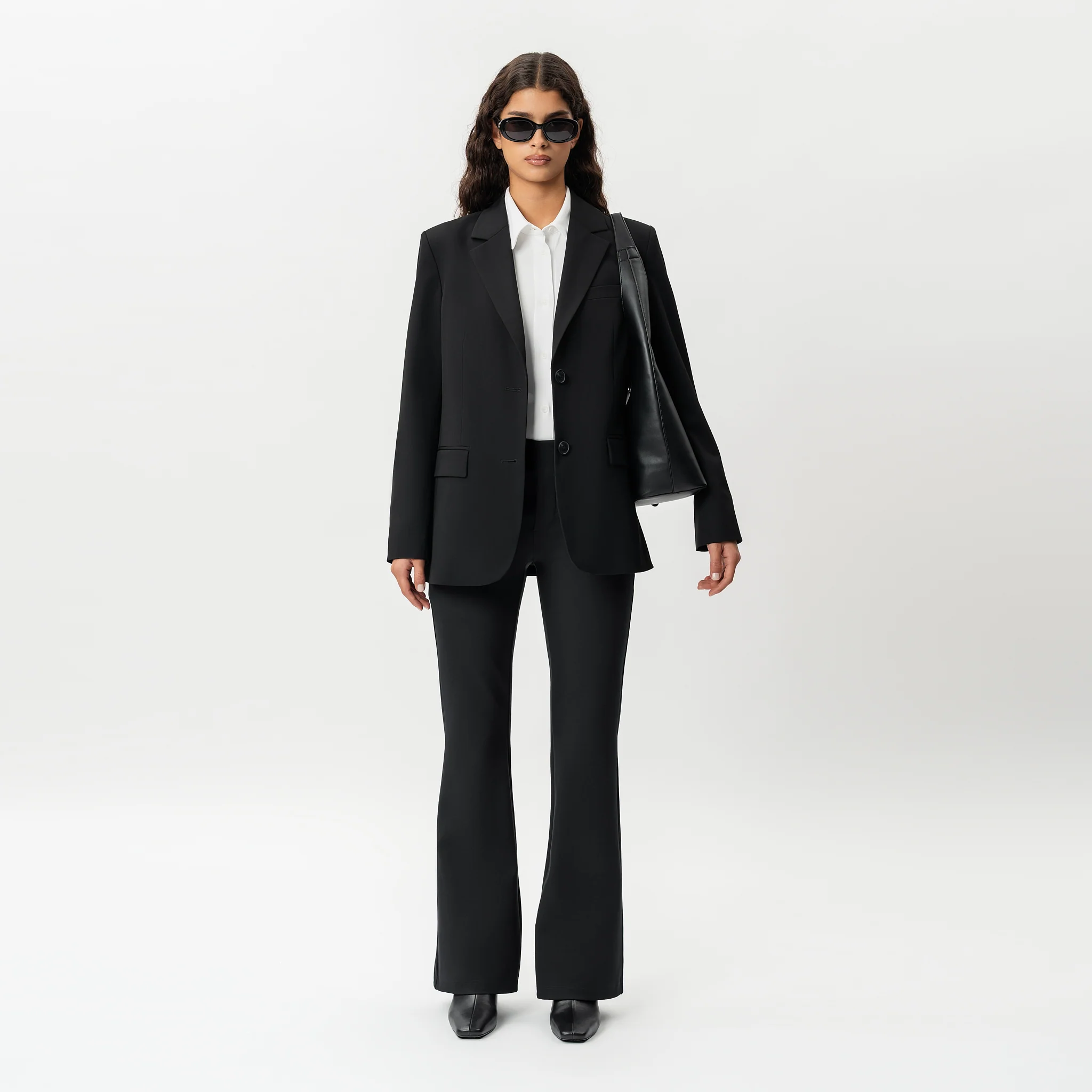 Tailored Ponte Bootcut Trouser - Image 2